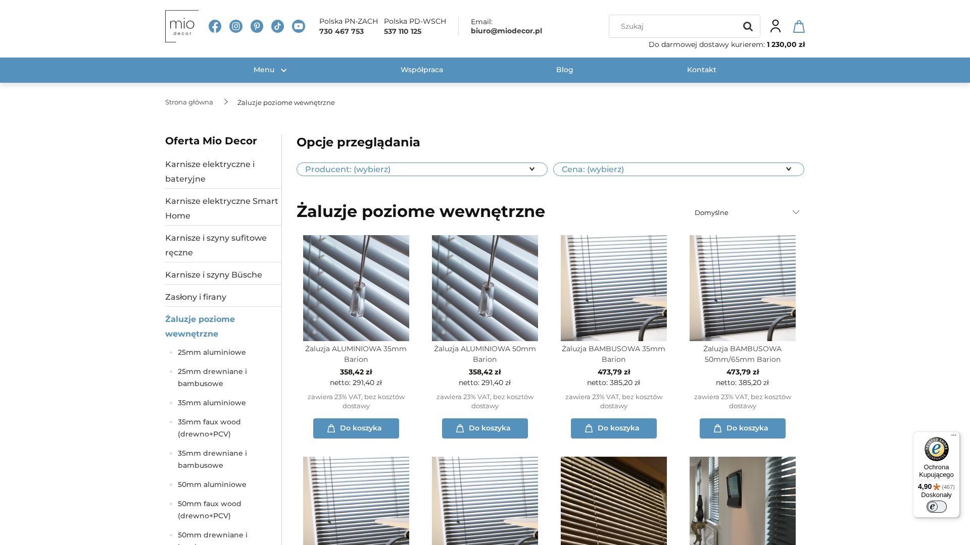 Kiedy żaluzje poziome będą lepszym wyborem niż rolety lub plisy?
