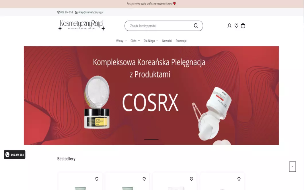 KosmetycznyRaj.pl - podgląd