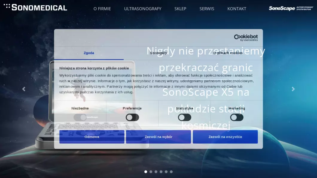 SONOMEDICAL - Aparaty USG ultrasonograficzne - podgląd