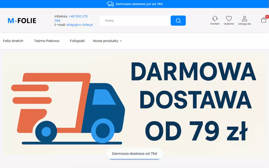 M-FOLIE.PL - folie i taśmy - podgląd