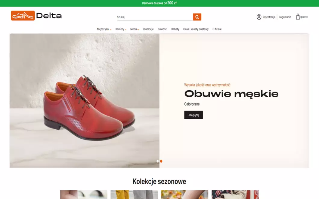 Obuwie Delta - podgląd